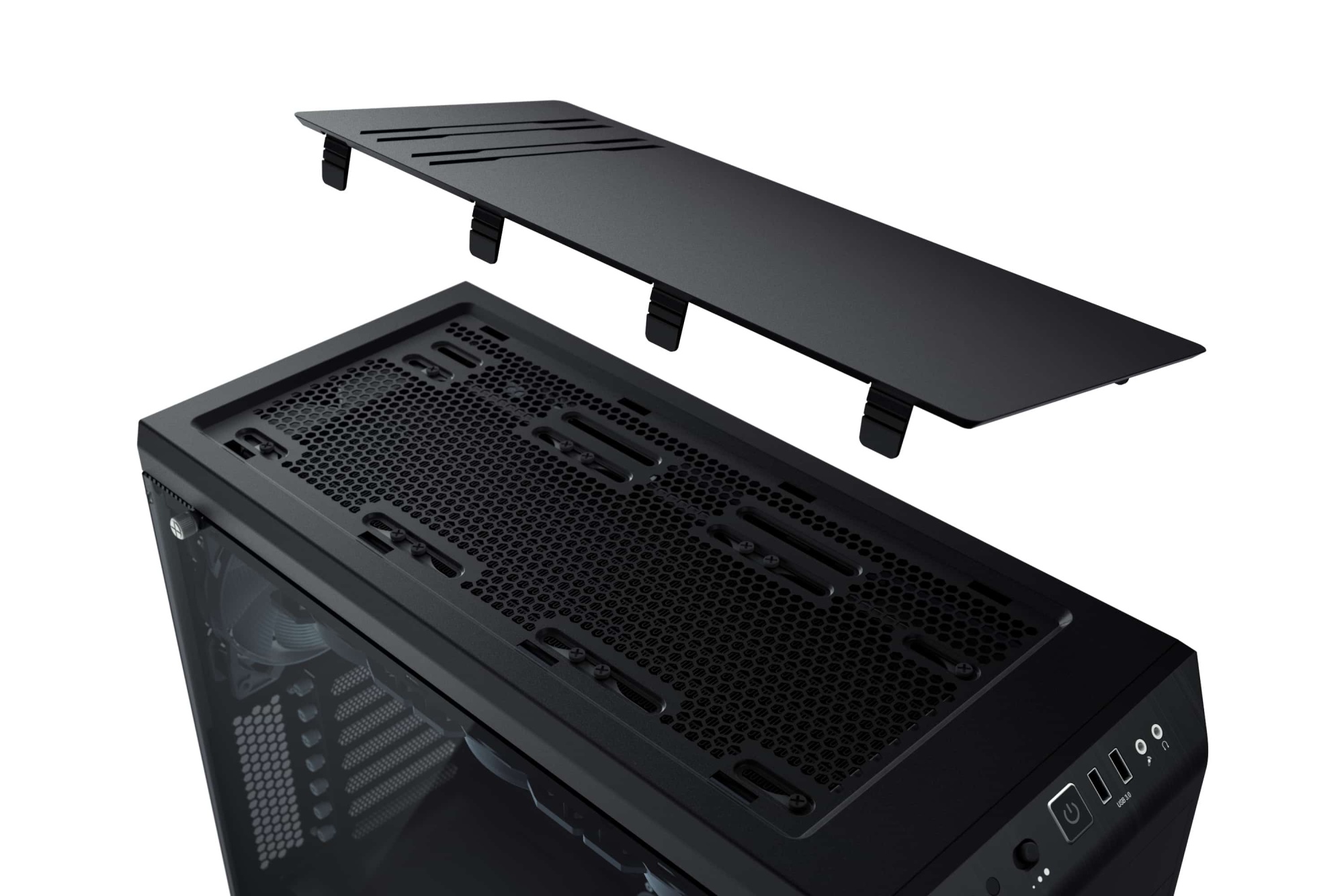 Корпус Bequiet! Pure Base 600 Window Black, Midi Tower - купить в интернет-магазине Forcecom.kz Корпус Bequiet! Pure Base 600 Window Black, Midi Tower