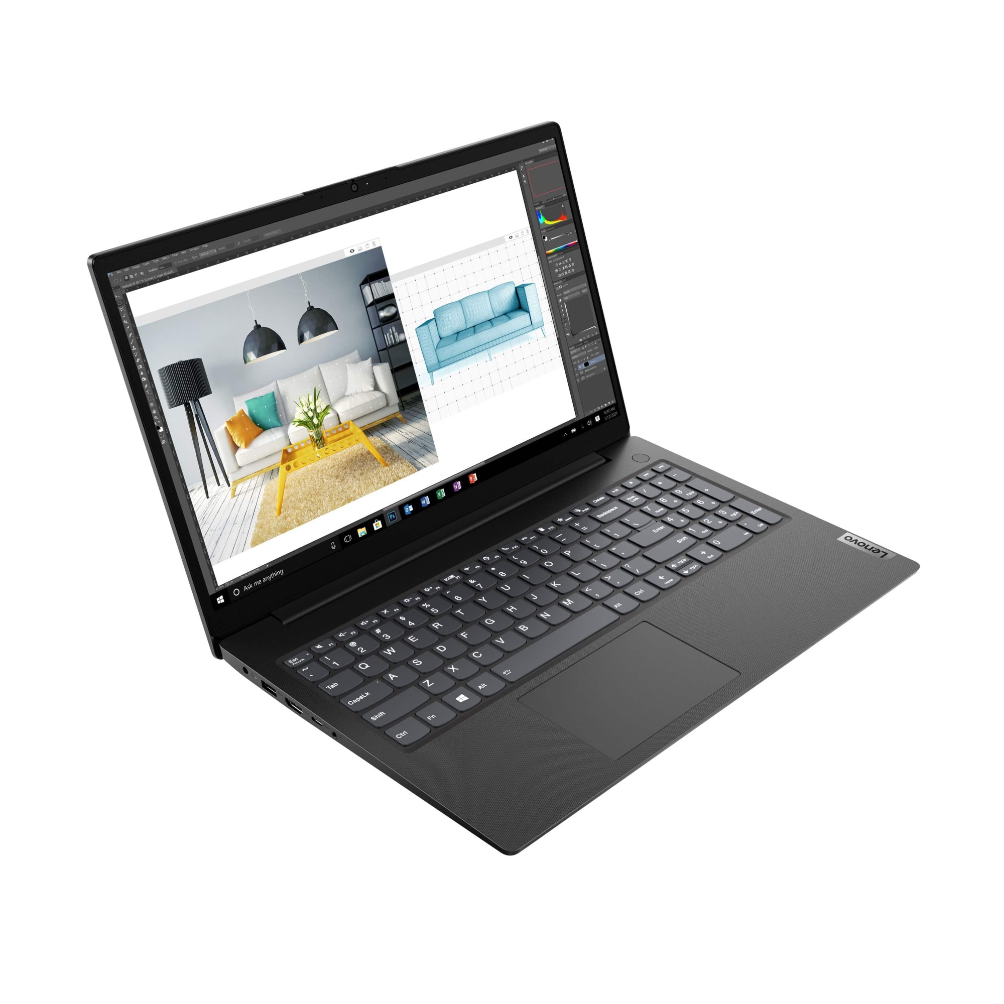 Lenovo V15 G2 ITL [82KB0006RU] 15.6" FHD/ Core i3-1115G4/ 8 GB/ 256 GB/ Dos