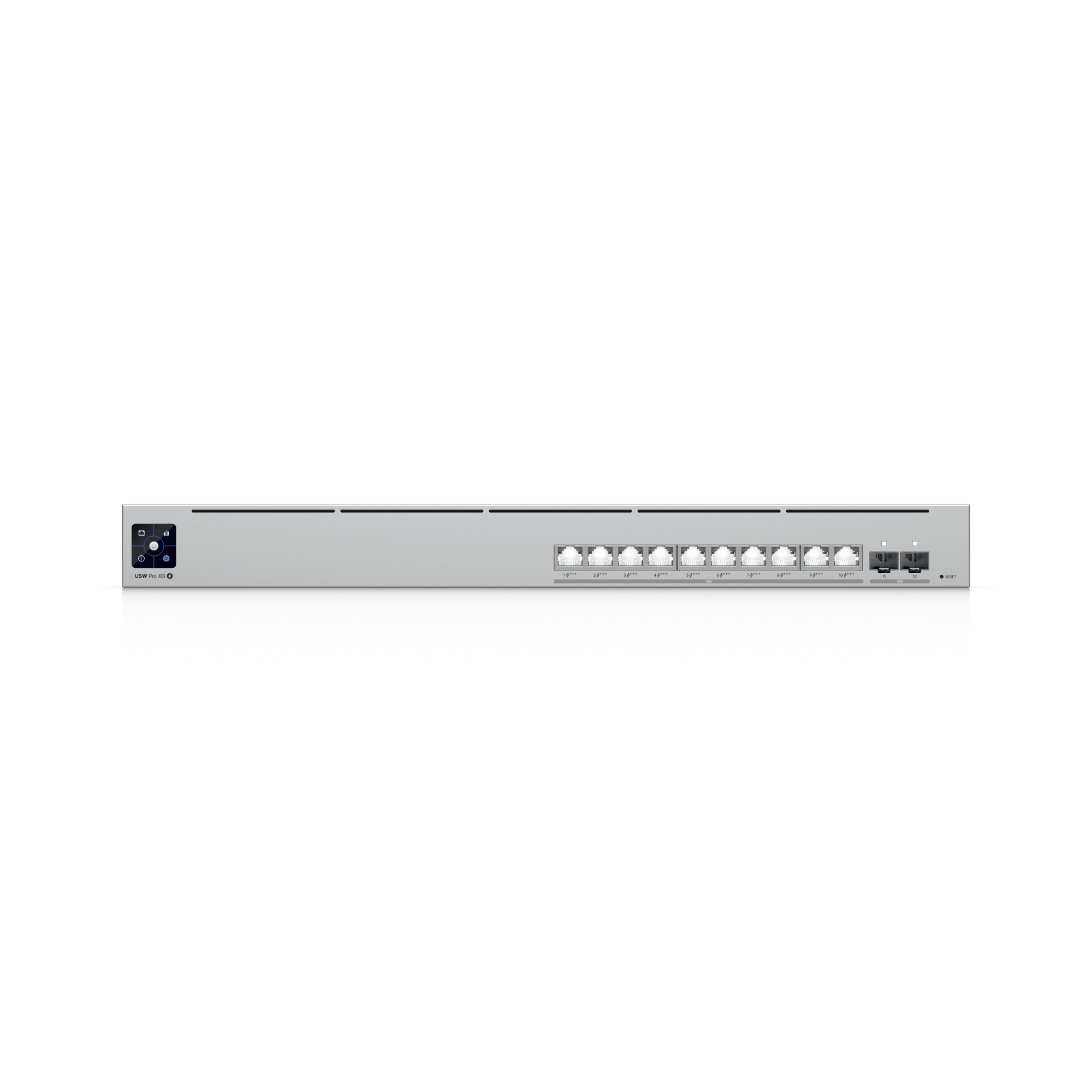 Коммутатор Ubiquiti USW-Pro-XG-10-PoE-EU (10) 10 GbE and (2) 10G SFP+ ports - купить в интернет-магазине Forcecom.kz Коммутатор Ubiquiti USW-Pro-XG-10-PoE-EU (10) 10 GbE and (2) 10G SFP+ ports