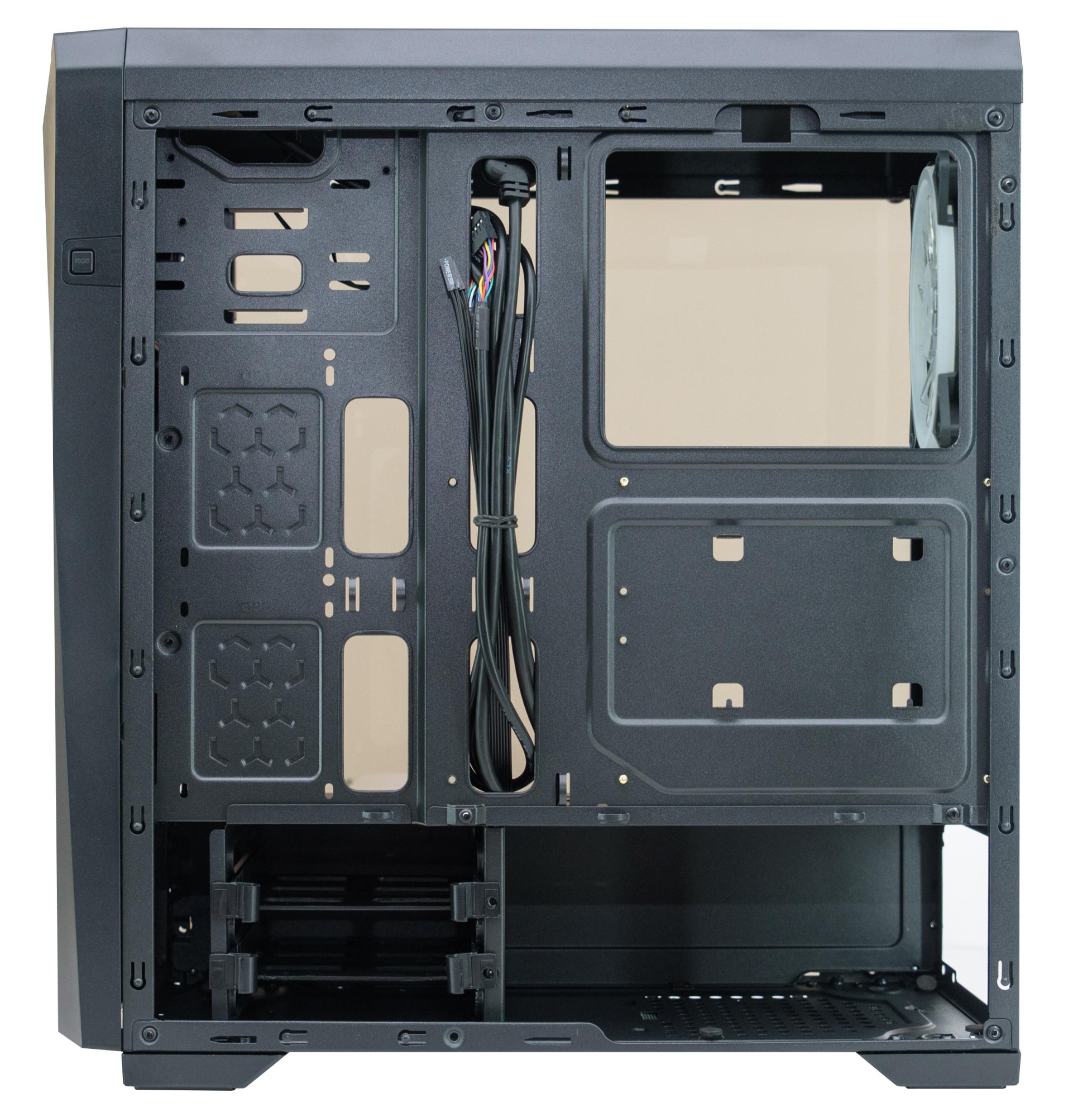 Корпус Wintek Arrow K163 TG [Midi Tower, 1 × 120 мм, Черный]