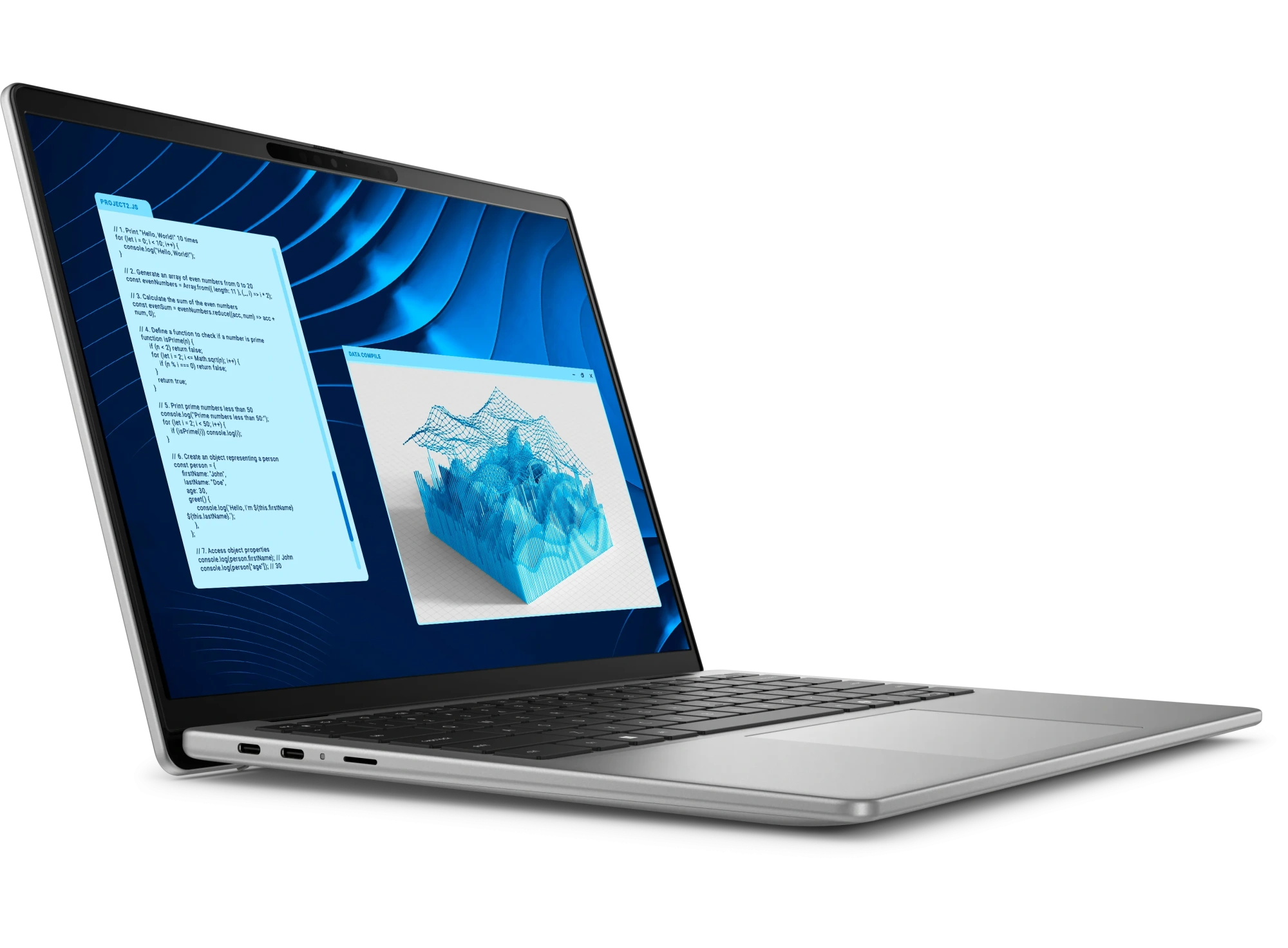 Ноутбук Dell Latitude 5455 (N001L5455EMEA_VP) [14" Full HD, Snapdragon X Plus 8С X1P-42-100, 16 ГБ ОЗУ, 512 ГБ SSD, Windows 11 Pro]