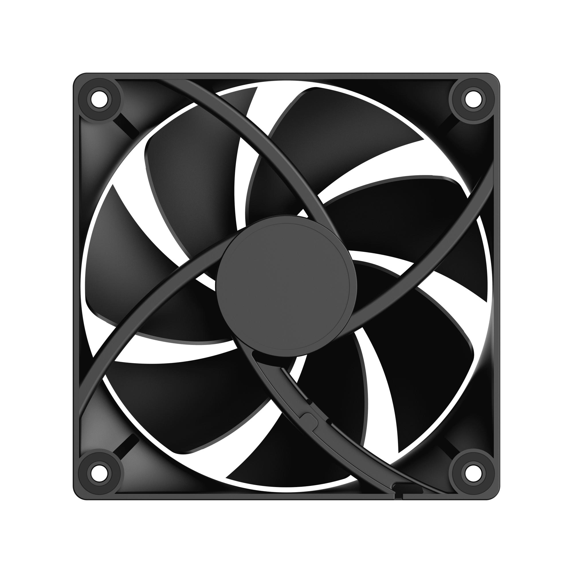 Вентилятор для корпуса Ocypus Delta F12 BK [120 x 120 мм, 2000 об/мин, 73 CFM, 29 дБ, PWM]