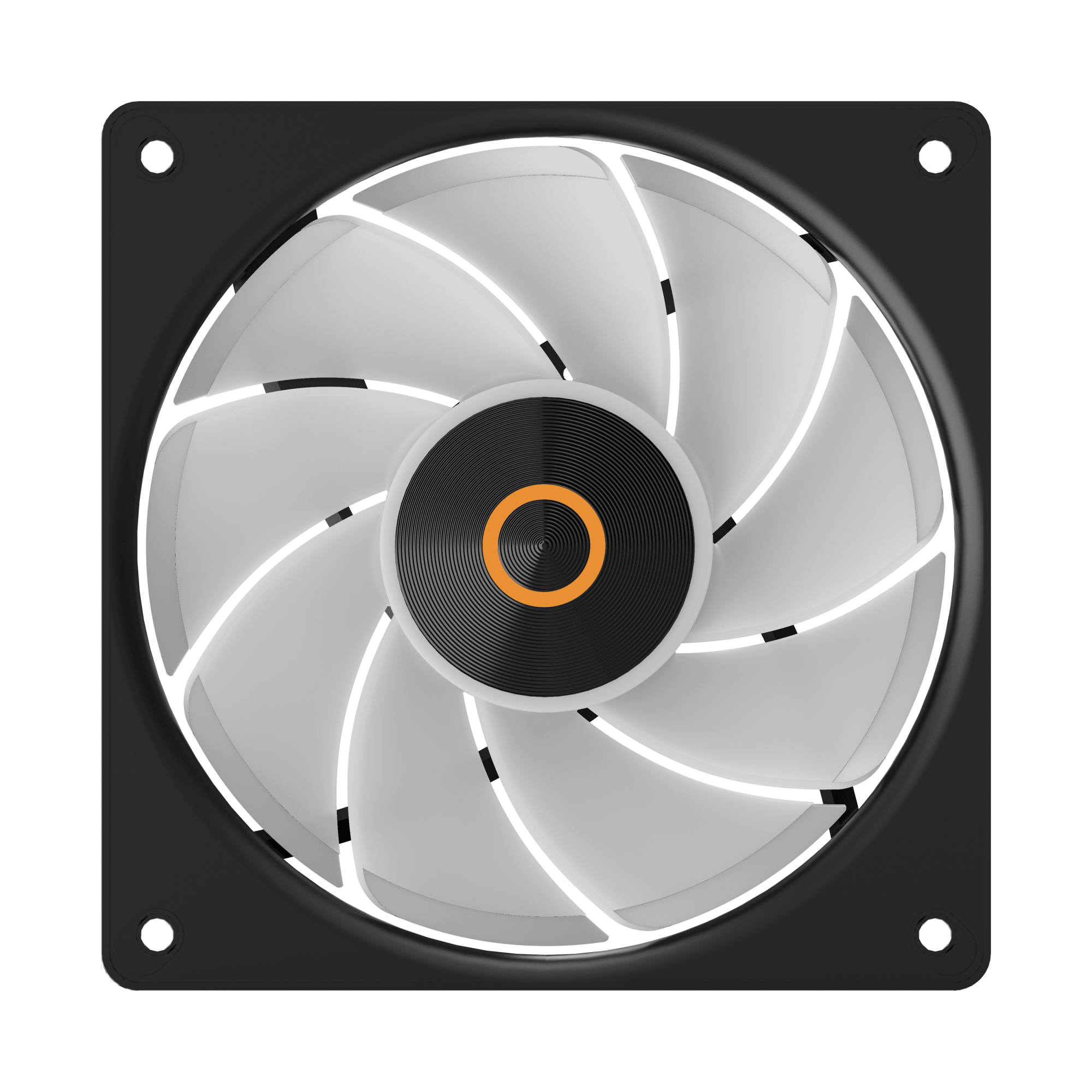 Комплект вентиляторов для корпуса Ocypus Gamma F12 Elite BK ARGB REVERSE BLADE 3-IN-1 [120 x 120 мм, 1800 об/мин, 56 CFM, 26 дБ, PWM]