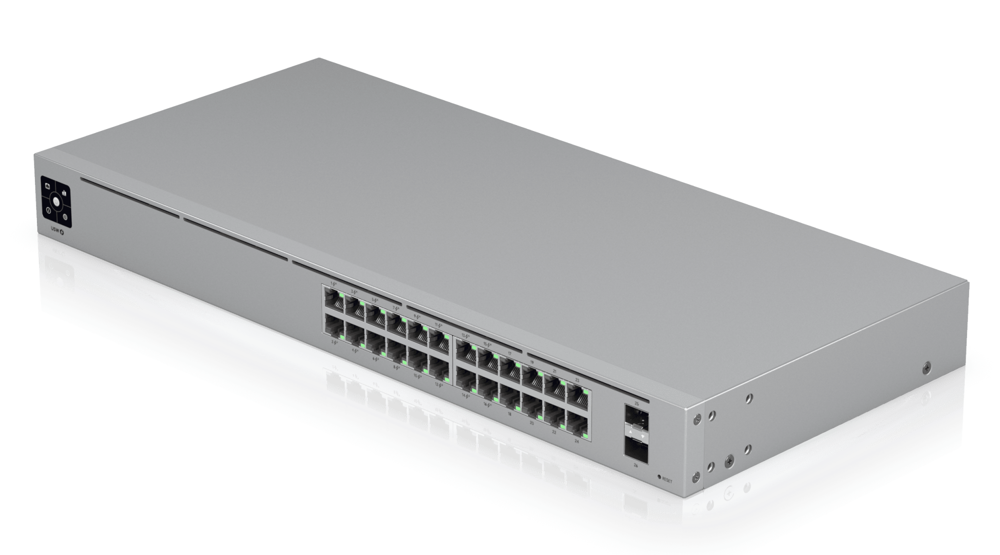 Коммутатор Ubiquiti UniFi 24Port, Gigabit Switch with PoE and SFP