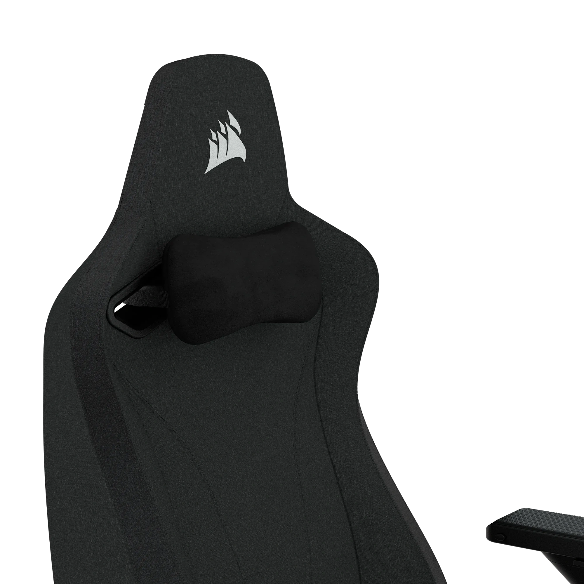 Игровое кресло CORSAIR TC200 Soft Fabric Gaming Chair, Standard Fit (CF-9010049-WW) черный