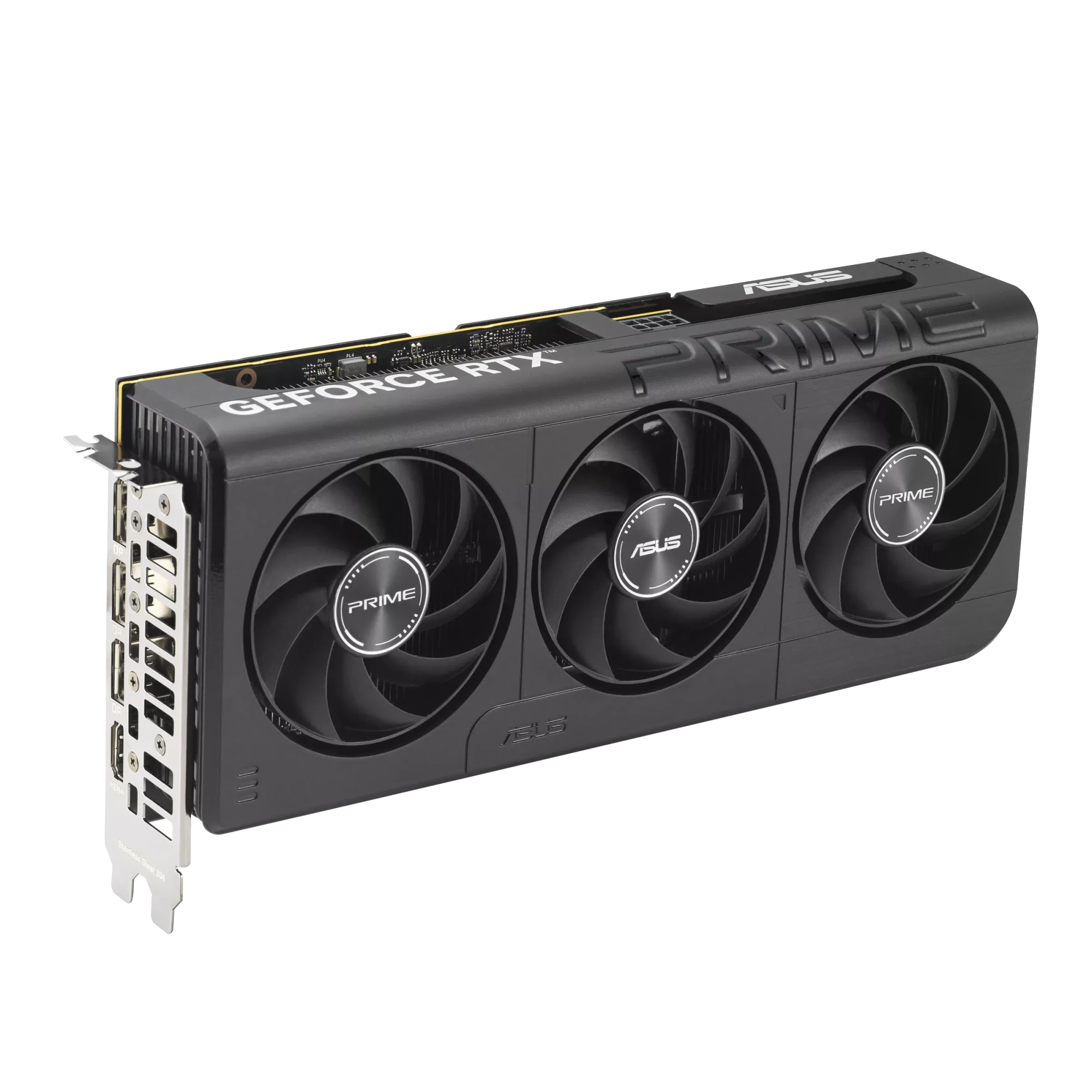 Видеокарта Asus Prime GeForce RTX 5050 8GB GDDR6 OC Edition (PRIME-RTX5050-O8G) [8 ГБ, GDDR6, 128 бит, HDMI, DisplayPort (3 шт)]