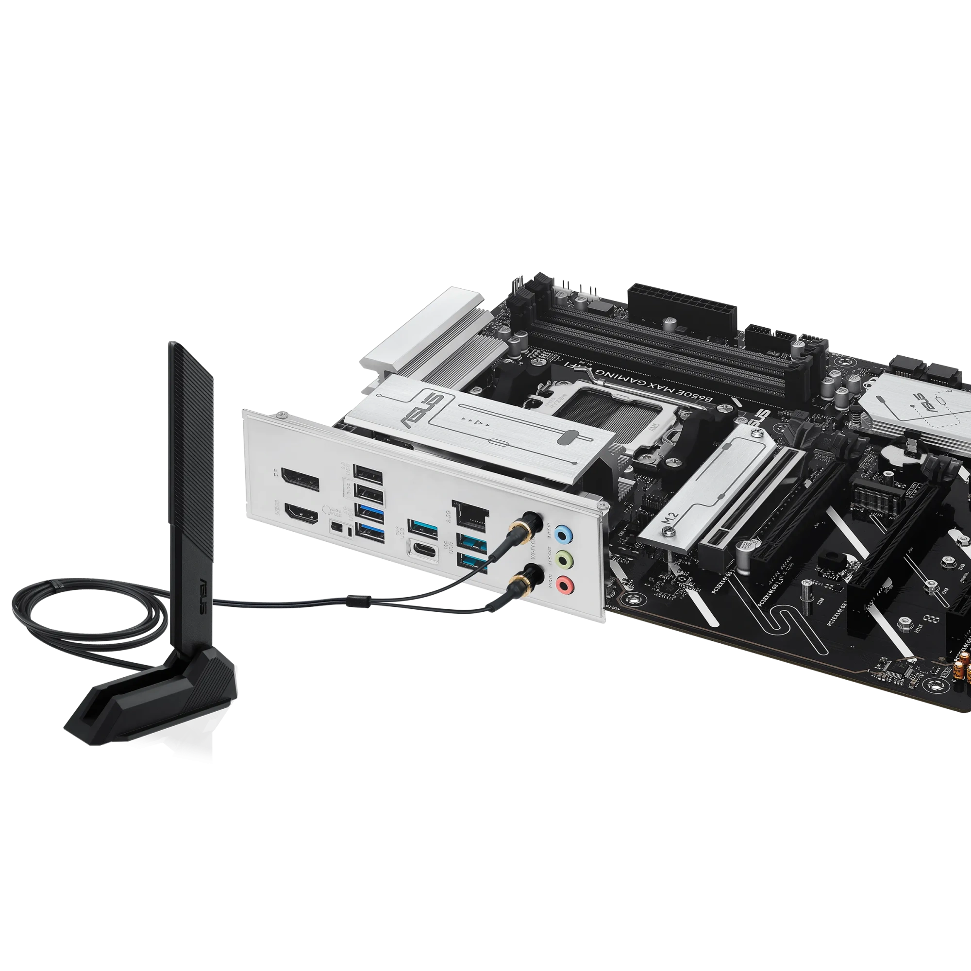 Материнская плата Asus B650E MAX GAMING WIFI [AM5, AMD B650, 4xDDR 5, 3xM.2, 4xPCI-E x16, Standard-ATX]