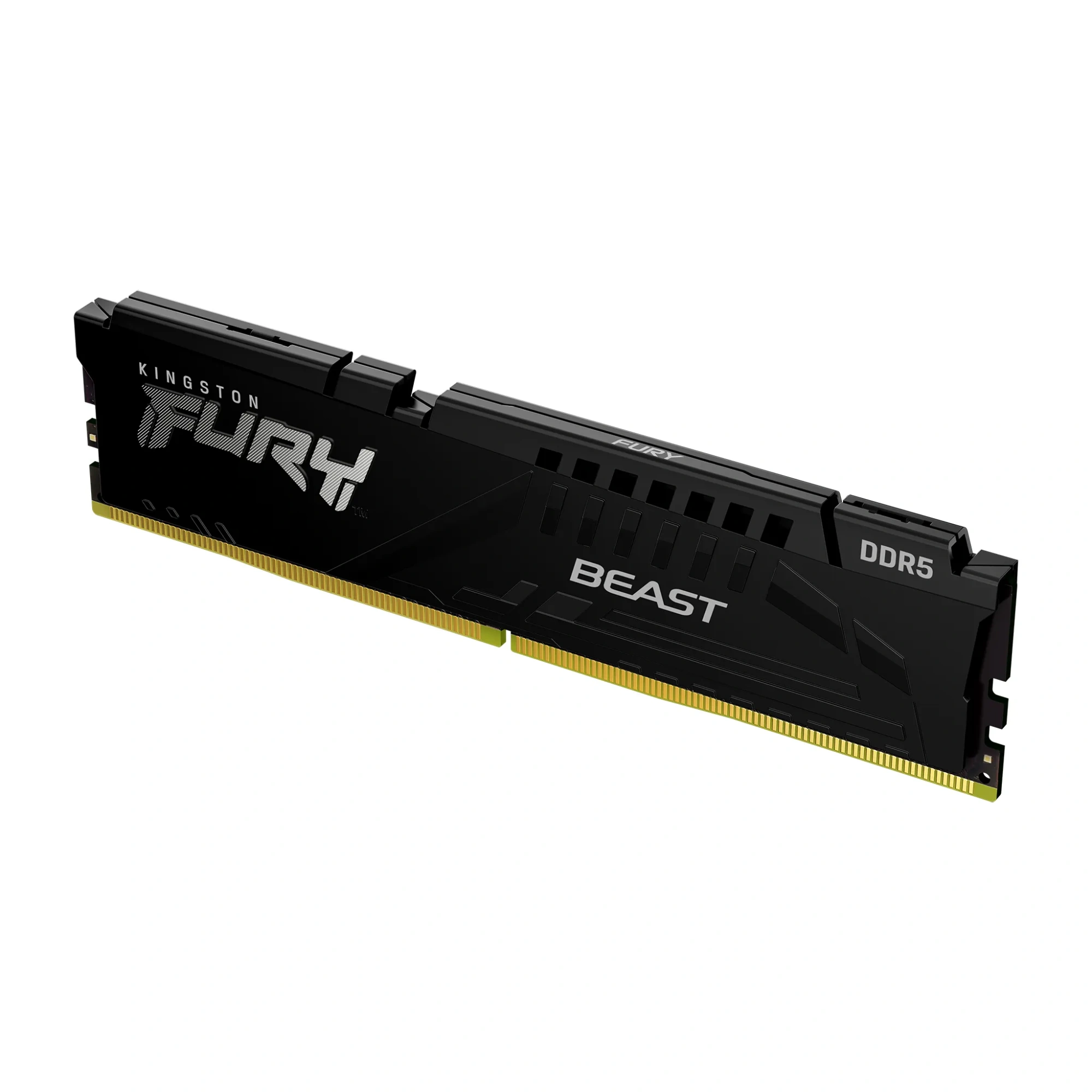 Оперативная память Kingston Fury Beast Black XMP (KF564C32BB-32) [32 ГБ, DDR 5, 6400 МГц, 1.4 В]